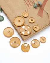 Bouton Translucide Vernis - Caramel