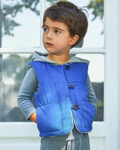 Patron Gilet Sans Manche VIENNE - Ikatee - Mercerine