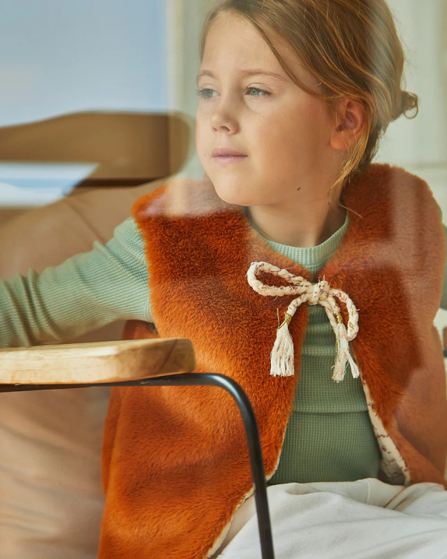Patron Gilet Sans Manche VIENNE - Ikatee - Mercerine
