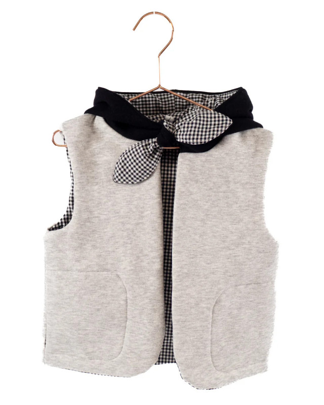 Patron Gilet Sans Manche VIENNE - Ikatee - Mercerine