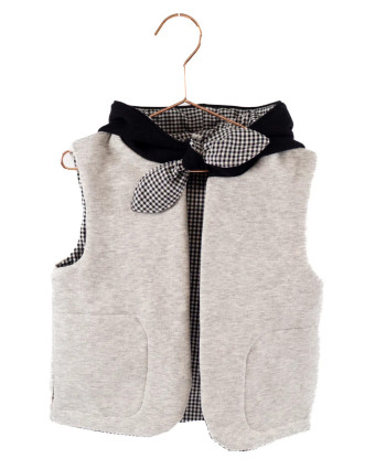 Patron Gilet Sans Manche VIENNE - Ikatee - Mercerine