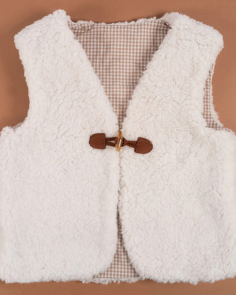 Patron Gilet Sans Manche VIENNE - Ikatee - Mercerine