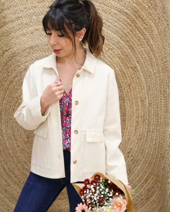Patron Veste Becky - Majam - Mercerine