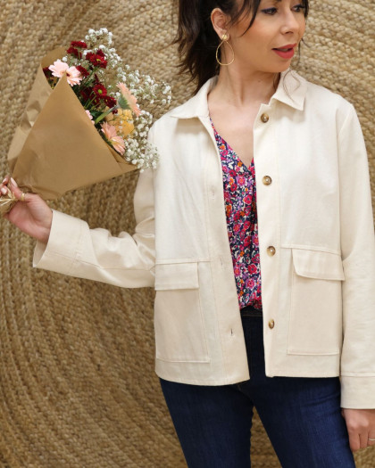 Patron Veste Becky - Majam - Mercerine