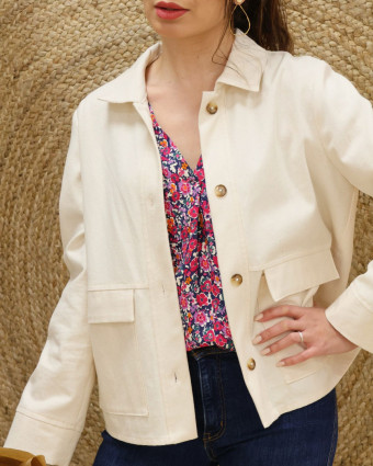 Patron Veste Becky - Majam - Mercerine