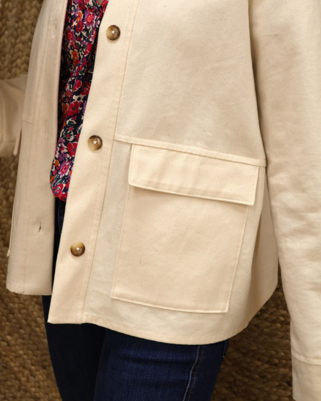 Patron Veste Becky - Majam - Mercerine