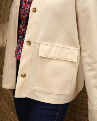 Patron Veste Becky - Majam - Mercerine