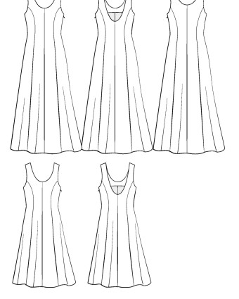 Patron Robe LINGER - Maison Fauve | Mercerine
