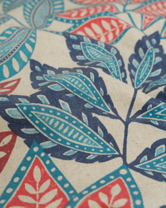 Tissu Enduit Sureau Bleu - Mercerine
