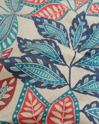 Tissu Enduit Sureau Bleu - Mercerine