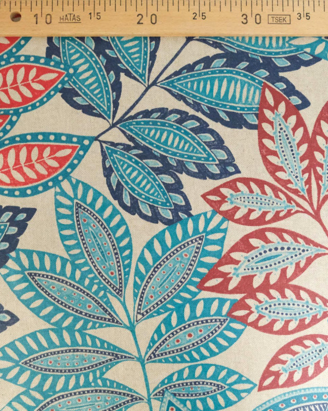Tissu Enduit Sureau Bleu - Mercerine