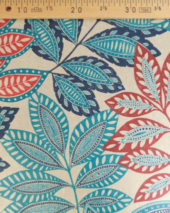 Tissu Enduit Sureau Bleu - Mercerine