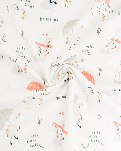 Jersey de Coton Imprimé Petite Oie - Mercerine