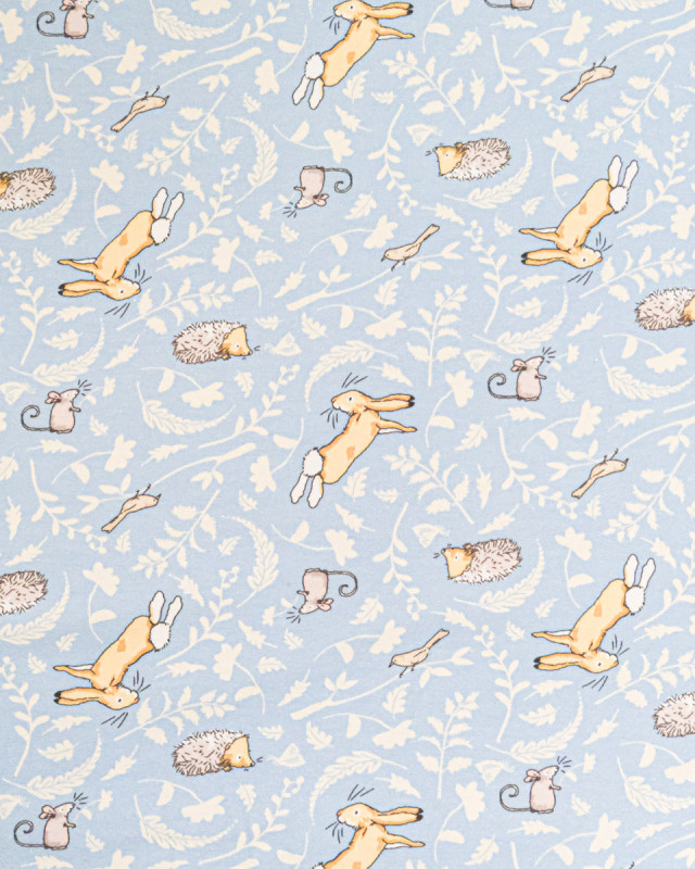 Jersey de Coton Imprimé Club Lapin - Mercerine