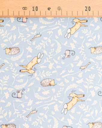 Jersey de Coton Imprimé Club Lapin - Mercerine