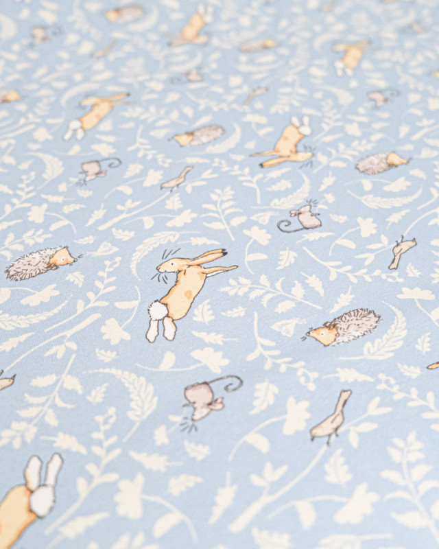 Jersey de Coton Imprimé Club Lapin - Mercerine