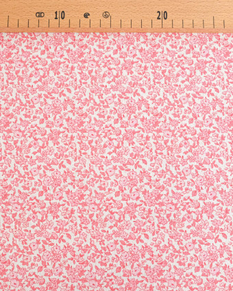 Cretonne de Coton Leonie Rose Pastel - Mercerine