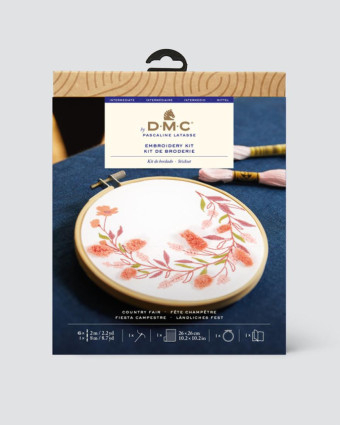 Kit de Broderie Fête Champêtre - DMC - Mercerine