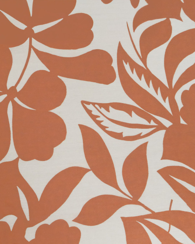 Viscose Mélangée Imprimé Thaia Camel - Mercerine