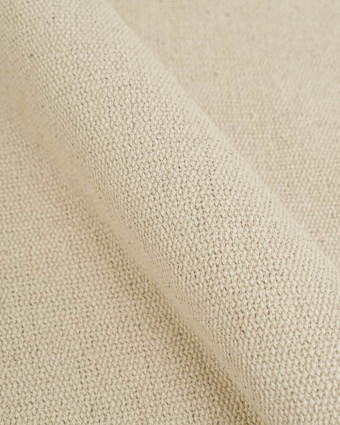 Toile Teintée Monaco Ecru - Mercerine