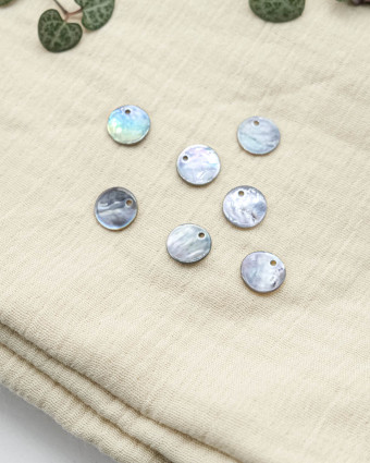 Sequin de Nacre Gris - Mercerine