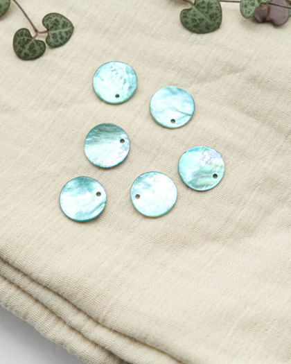 Sequin de Nacre Turquoise - Mercerine