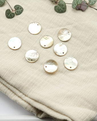 Sequin de Nacre Beige - Mercerine