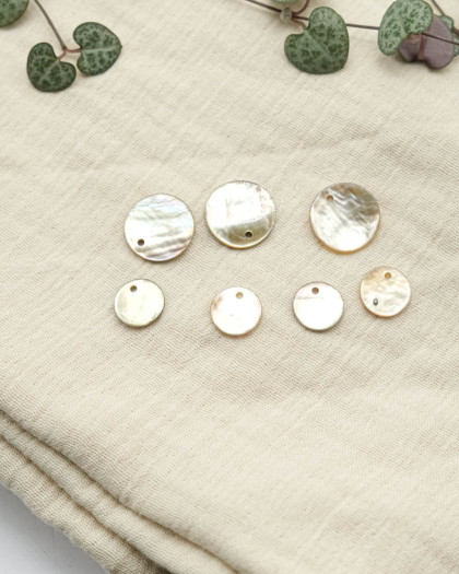Sequin de Nacre Beige - Mercerine