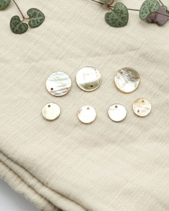 Sequin de Nacre Beige - Mercerine