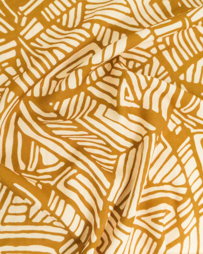 Popeline de Viscose Imprimé Ethnica - Mercerine