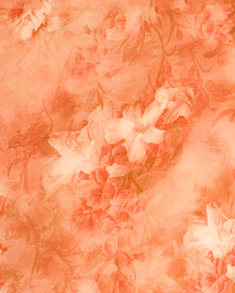 Tissu Jacquard Effet Soie Romantique Sienne - Mercerine