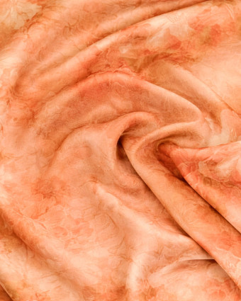 Tissu Jacquard Effet Soie Romantique Sienne - Mercerine