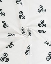Eponge Microfibre Imprimé Triskèle Breton Envers Bouclette