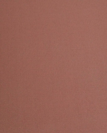 Tissu Crêpe Uni Taupe Rosé - Mercerine
