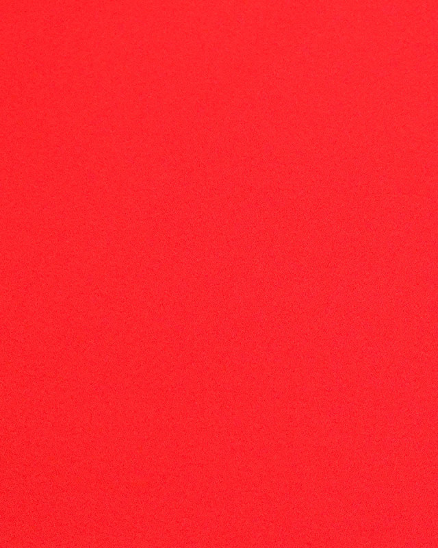 Tissu Crêpe Stretch Rouge - Mercerine