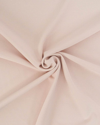 Tissu Crêpe Stretch Rose Poudré - Mercerine