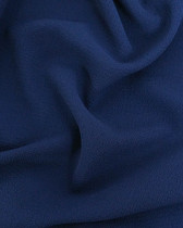 Tissu Crêpe Léger Bleu Marine
