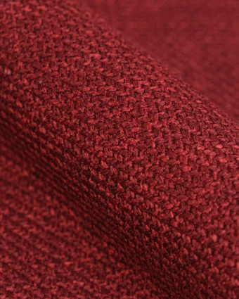 Tissu Ameublement Farreli Bordeaux - Mercerine