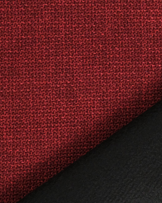 Tissu Ameublement Farreli Bordeaux - Mercerine