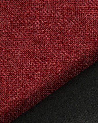 Tissu Ameublement Farreli Bordeaux - Mercerine