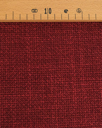 Tissu Ameublement Farreli Bordeaux - Mercerine