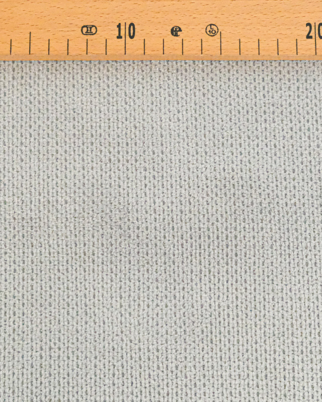 Tissu Velours Ameublement Célia Gris Clair - Oekotex - Mercerine