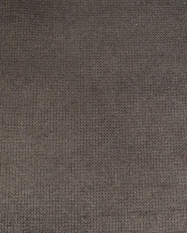 Tissu Velours Ameublement Célia Gris Charbon - Oekotex - Mercerine