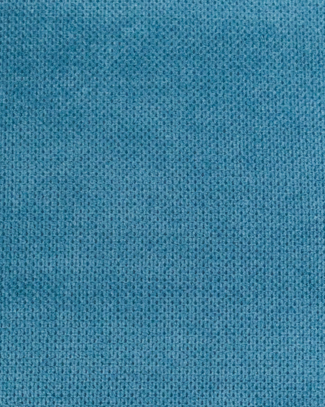 Tissu Velours Ameublement Célia Bleu Clair - Oekotex - Mercerine