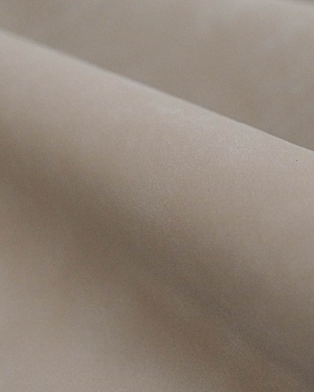 Simili Cuir Fable Effet Peau de Pêche Taupe - Mercerine