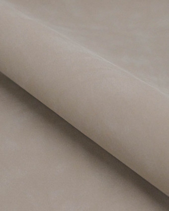 Simili Cuir Fable Effet Peau de Pêche Taupe - Mercerine