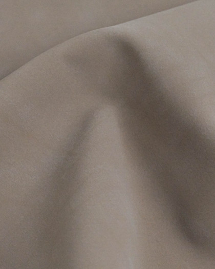 Simili Cuir Fable Effet Peau de Pêche Taupe - Mercerine