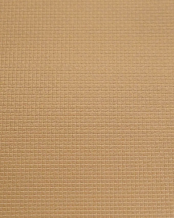 Tissu Simili Cuir Lido Quadrillé Doré - Mercerine