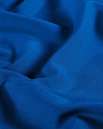 Tissu Short de Bain Déperlant Uni Cobalt - Mercerine
