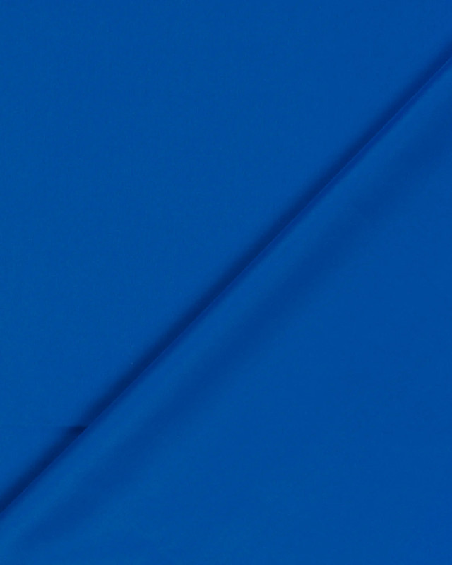 Tissu Short de Bain Déperlant Uni Cobalt - Mercerine